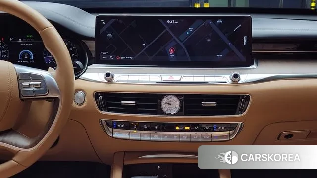 Kia The New K9 2nd generation 2021 Темно-зеленый из Кореи, фото 6