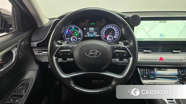 Hyundai The New Grandeur IG Hybrid 2020 Черный из Кореи, фото 6