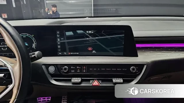 Kia K8 Hybrid 2023 Белый из Кореи, фото 6