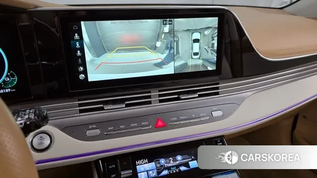 Hyundai The New Grandeur IG Hybrid 2020 Белый из Кореи, фото 6