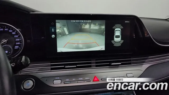 Hyundai The New Grandeur IG Hybrid 2021 Белый из Кореи, фото 6