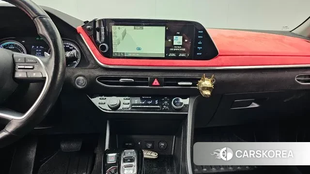 Hyundai Sonata Hybrid (DN8) 2020 Черный из Кореи, фото 6