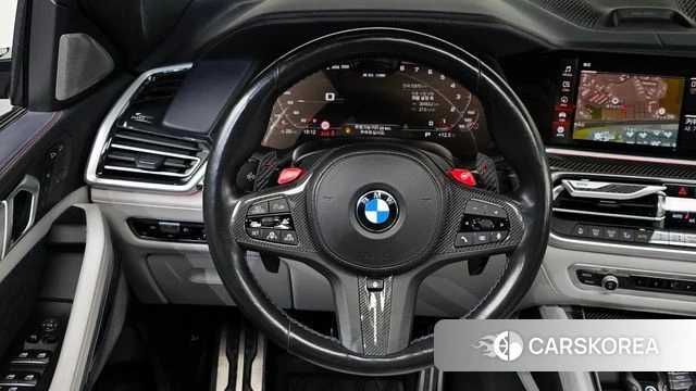 BMW X6M (G06) 2021 Серебристо-серый из Кореи, фото 6