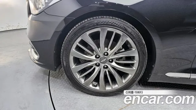 Genesis G80 2018 Черный из Кореи, фото 6