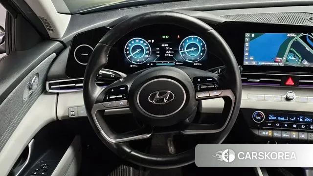 Hyundai Avante (CN7) 2022 Серый из Кореи, фото 6