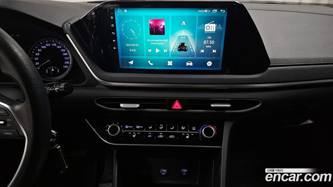 Hyundai Sonata (DN8) 2019 Серебристо-серый из Кореи, фото 6