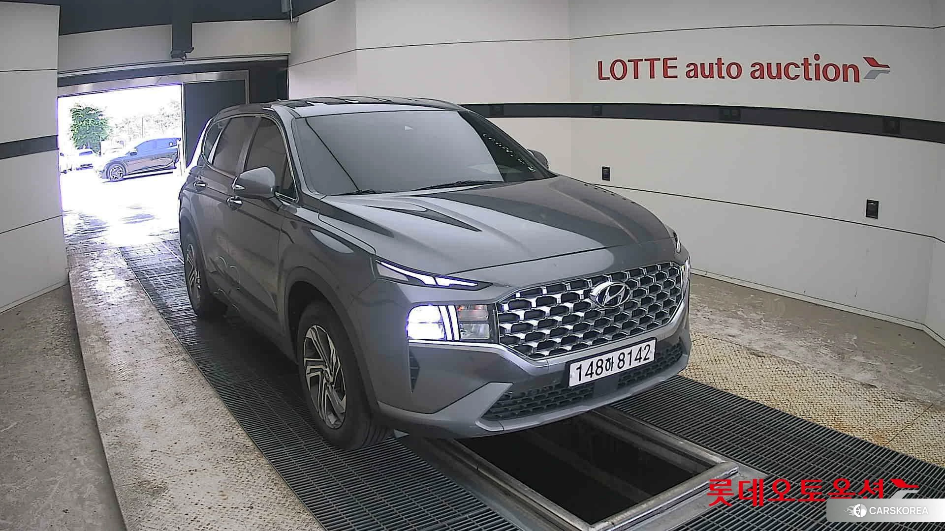 Hyundai Santa Fe 2021 Magnetic Grey Metallic из Кореи, фото 6