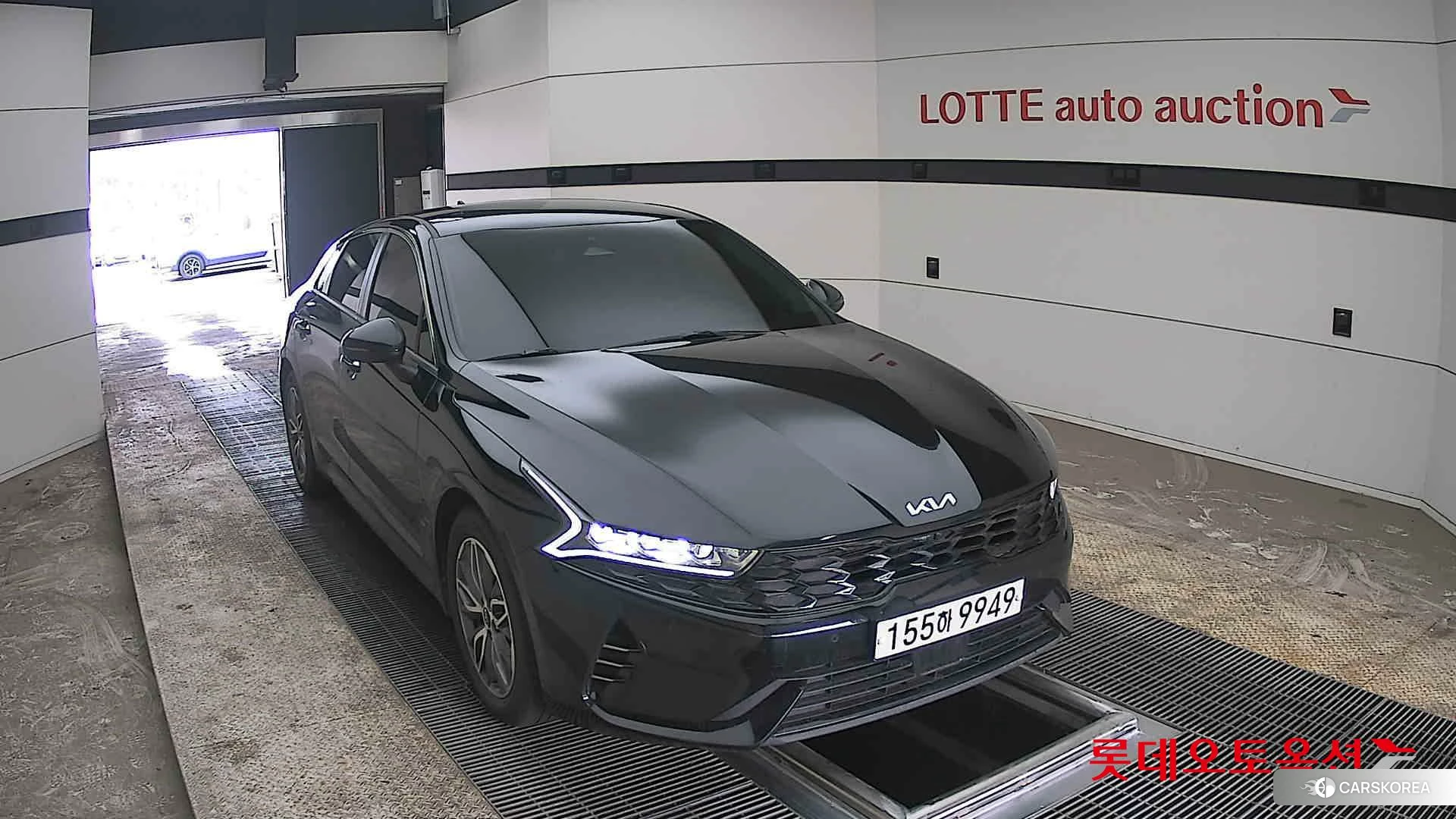 Kia K5 Hybrid 2022 Aurora Black Pearl из Кореи, фото 6