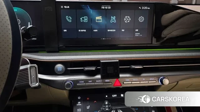 Hyundai Grandeur Hybrid (GN7) 2023 Белый из Кореи, фото 6