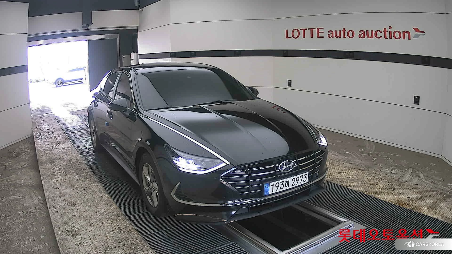 Hyundai Sonata 2022 Midnight Black Pearl из Кореи, фото 6