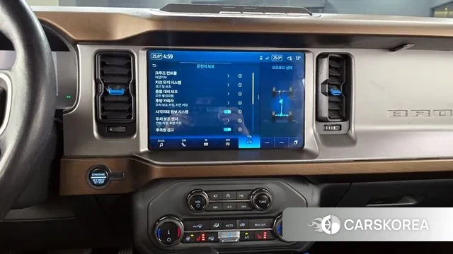 Ford Bronco 6th Generation 2022 Желтый из Кореи, фото 6