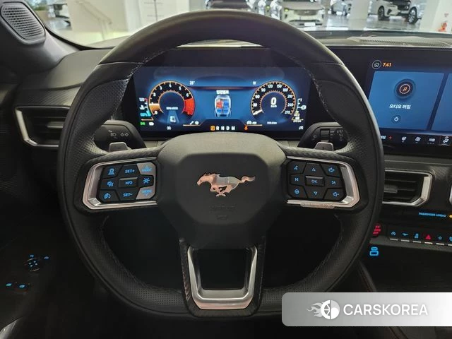 Ford Mustang 7th Generation 2024 Синий из Кореи, фото 6