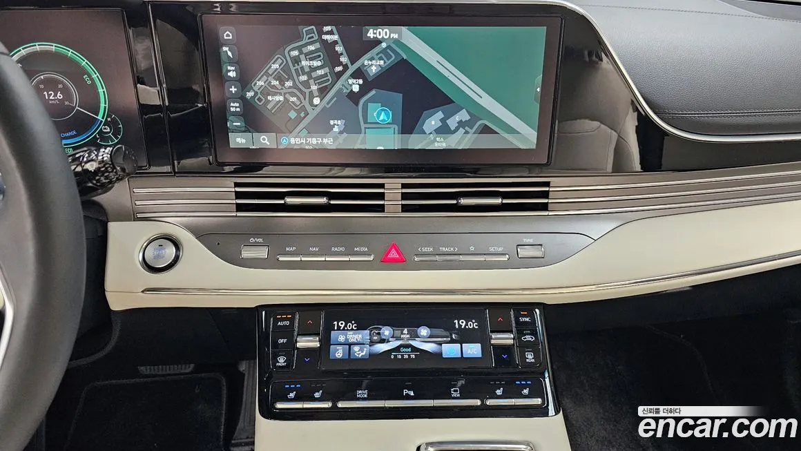 Hyundai The New Grandeur IG Hybrid 2021 Белый из Кореи, фото 6