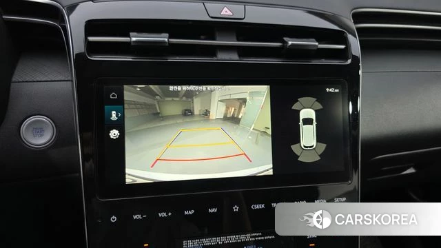 Hyundai Tucson Hybrid (NX4) 2021 Белый из Кореи, фото 6