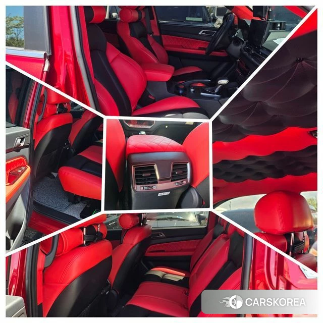 Ssangyong The New Rexton Sports Cannes 2024 Красный из Кореи, фото 6