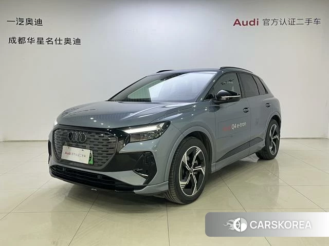 Audi Q4 e-tron 2024 Серебристо-серый из Китая, фото 6