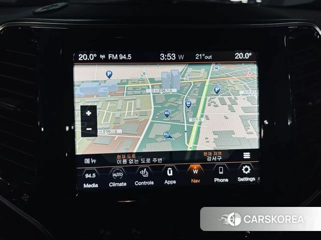 Jeep Cherokee (KL) 2020 Черный из Кореи, фото 6