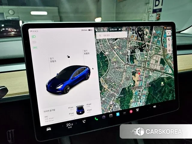 Tesla Model 3 2021 Синий из Кореи, фото 6