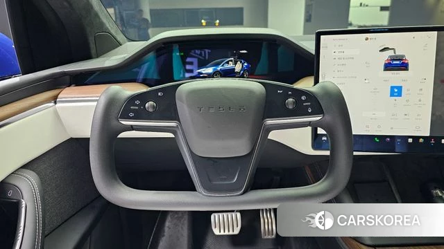 Tesla Model X 2023 Синий из Кореи, фото 6