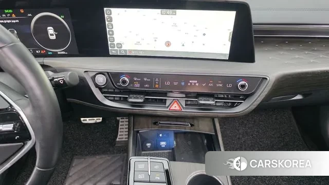 Kia K8 Hybrid 2022 Черный из Кореи, фото 6