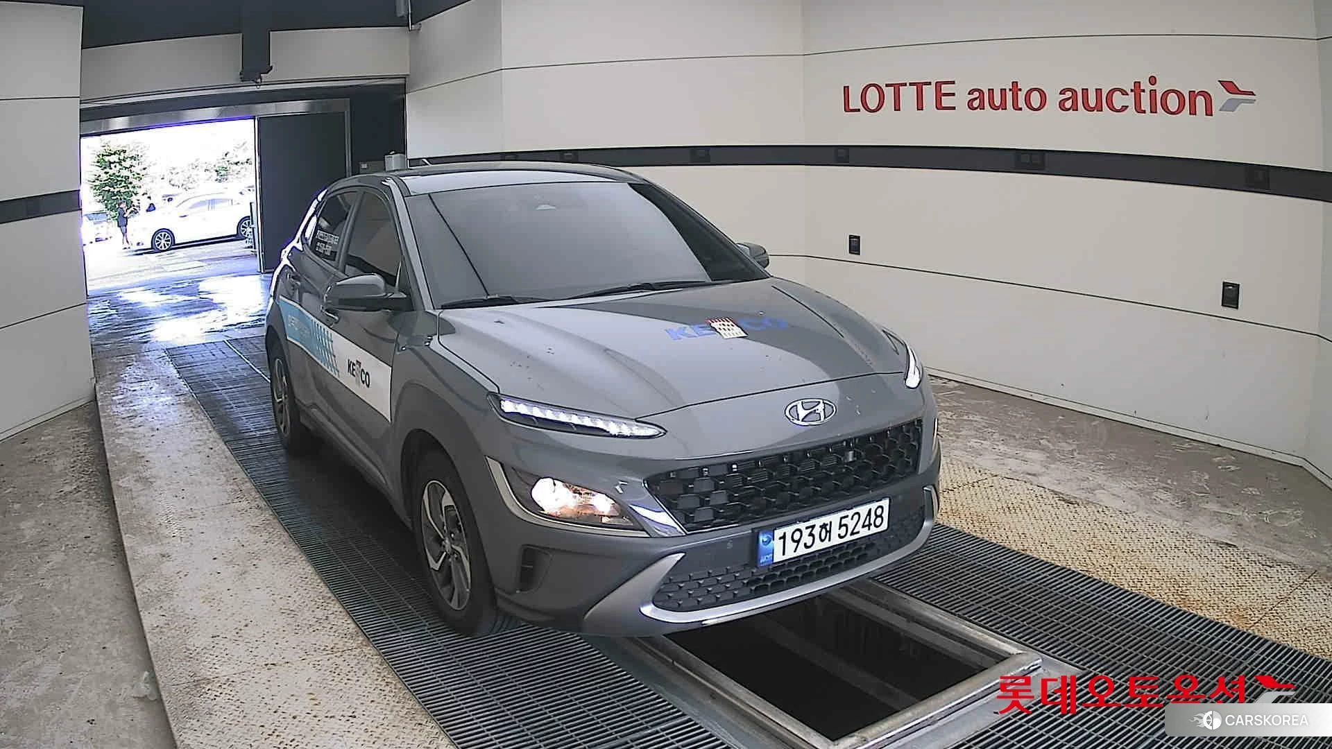 Hyundai Kona Hybrid 2023 Galactic Grey Metallic из Кореи, фото 6