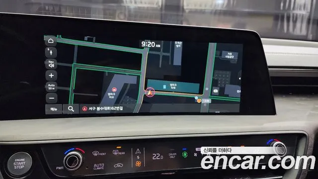 Kia K8 Hybrid 2021 Черный из Кореи, фото 6