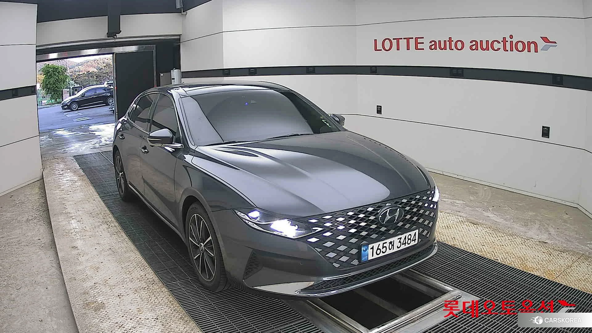 Hyundai Grandeur 2022 Nocturne Grey Metallic из Кореи, фото 6