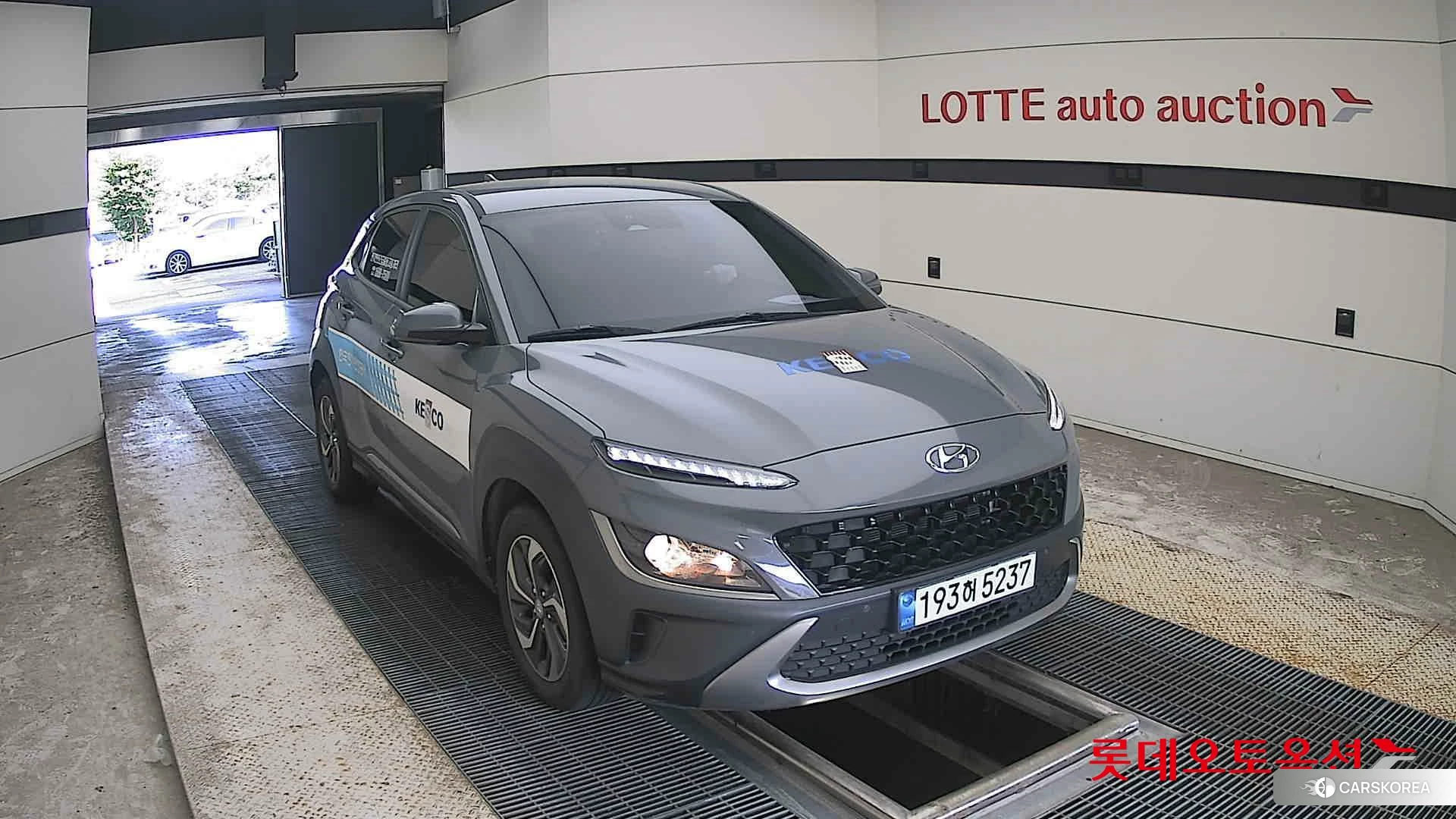 Hyundai Kona Hybrid 2023 Galactic Grey Metallic из Кореи, фото 6