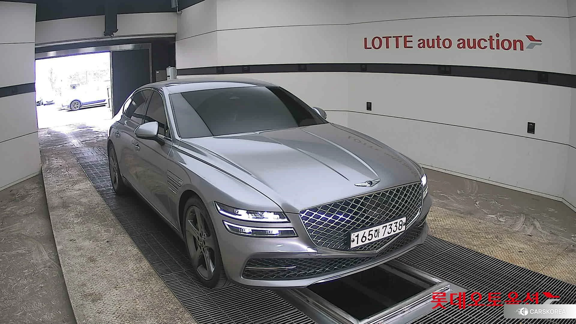 Hyundai G80 2022 Saville Silver из Кореи, фото 6