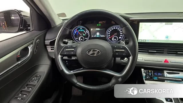 Hyundai The New Grandeur IG Hybrid 2021 Черный из Кореи, фото 6