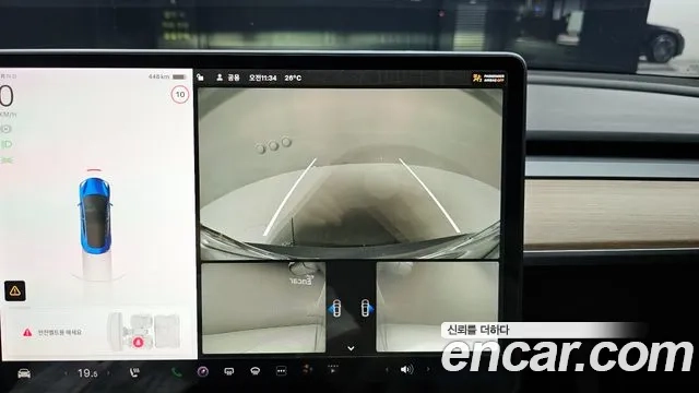 Tesla Model 3 2021 Синий из Кореи, фото 6