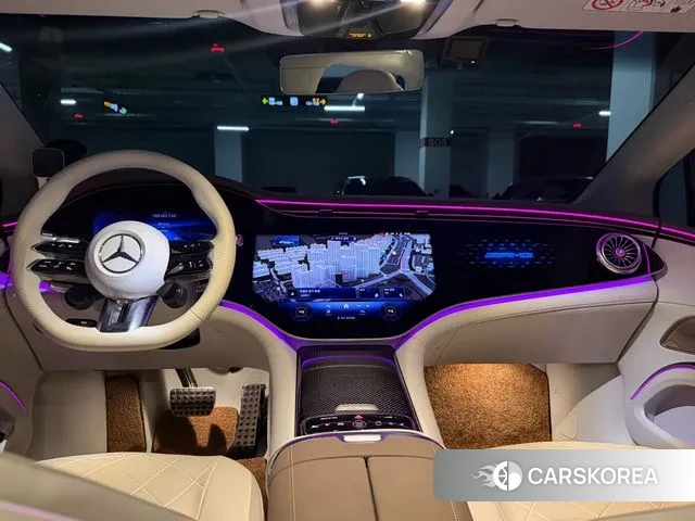 Mercedes-Benz EQS V297 2023 Черный из Кореи, фото 6