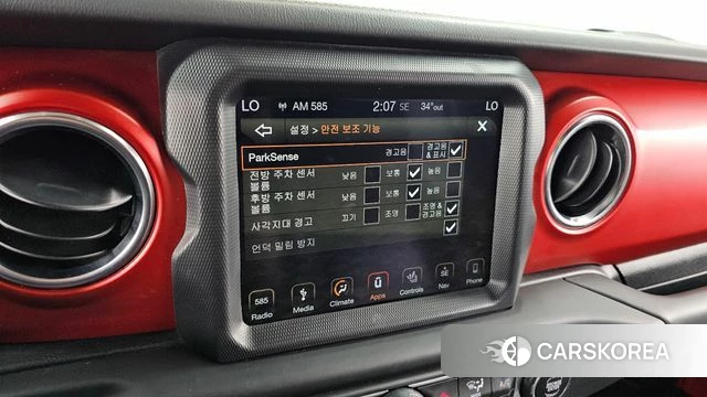 Jeep Wrangler (JL) 2018 Красный из Кореи, фото 6