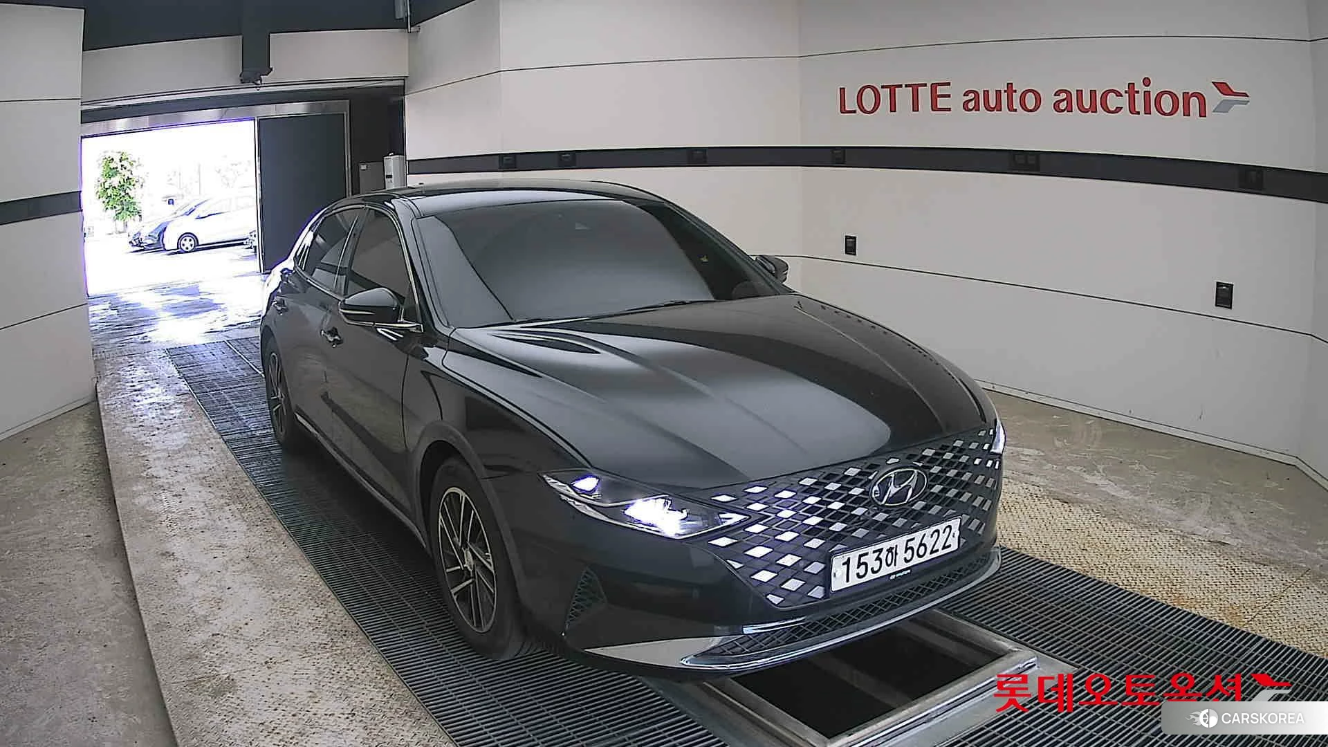 Hyundai Grandeur 2021 Midnight Black из Кореи, фото 6
