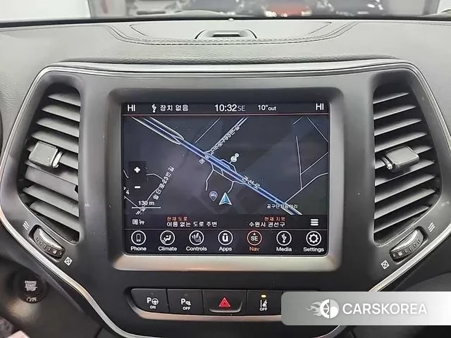 Jeep Cherokee (KL) 2018 Черный из Кореи, фото 6