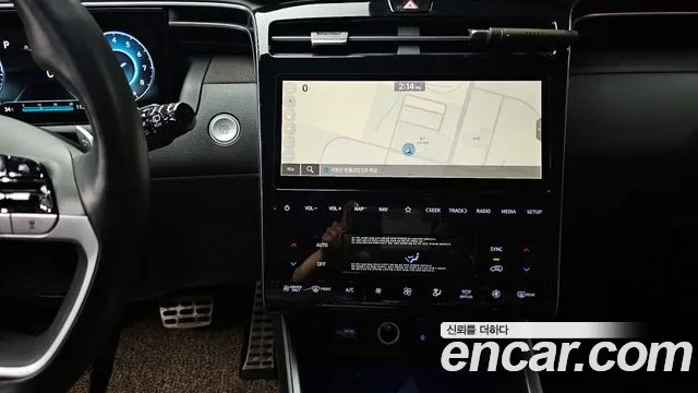 Hyundai Tucson Hybrid (NX4) 2021 Белый из Кореи, фото 6