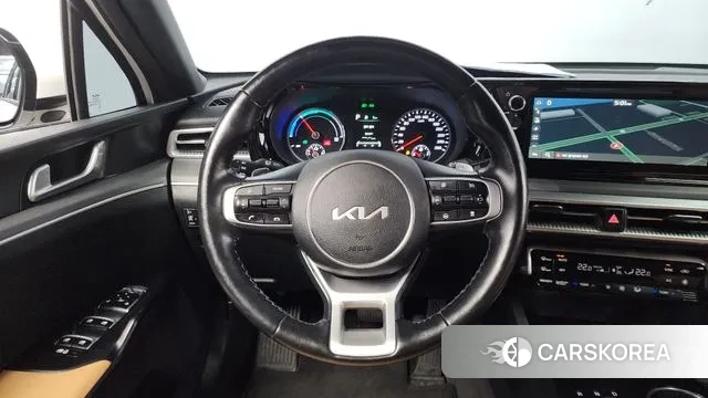 Kia K5 Hybrid 3rd Generation 2022 Белый из Кореи, фото 6