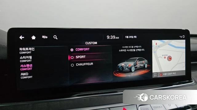 Kia The New K9 2nd generation 2021 Темно-зеленый из Кореи, фото 6