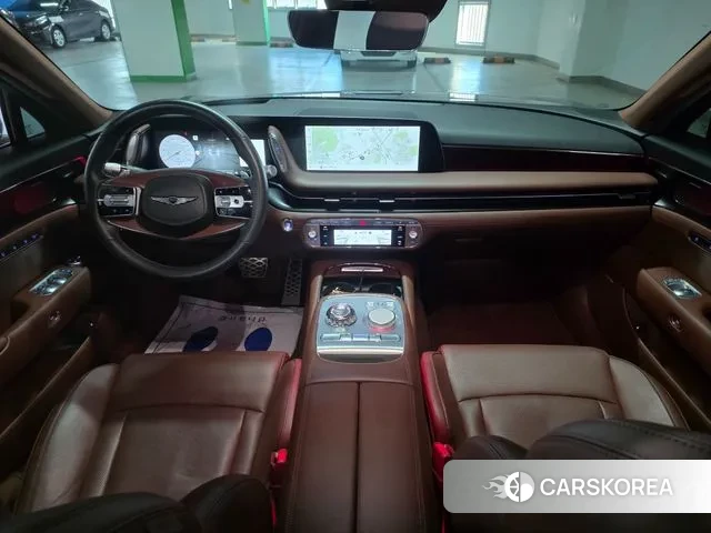 Genesis G90 (RS4) 2022 Темно-зеленый из Кореи, фото 6