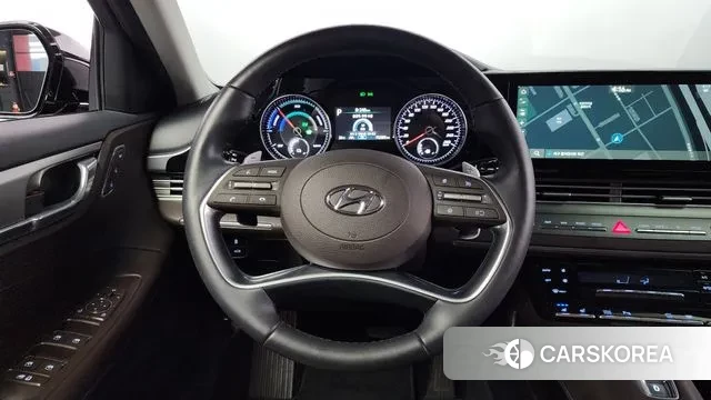 Hyundai The New Grandeur IG Hybrid 2021 Черный из Кореи, фото 6