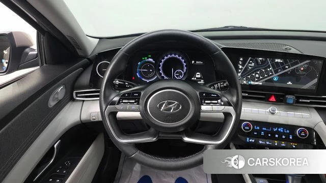 Hyundai Avante Hybrid (CN7) 2022 Серый из Кореи, фото 6