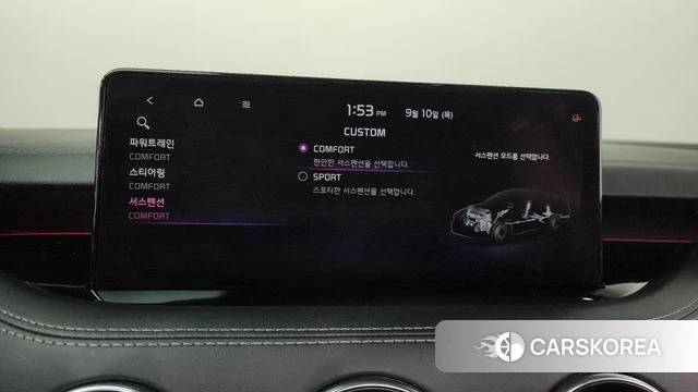 Kia Stinger Meister 2021 Красный из Кореи, фото 6