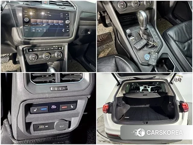 Volkswagen Tiguan Allspace 2018 Белый из Кореи, фото 6