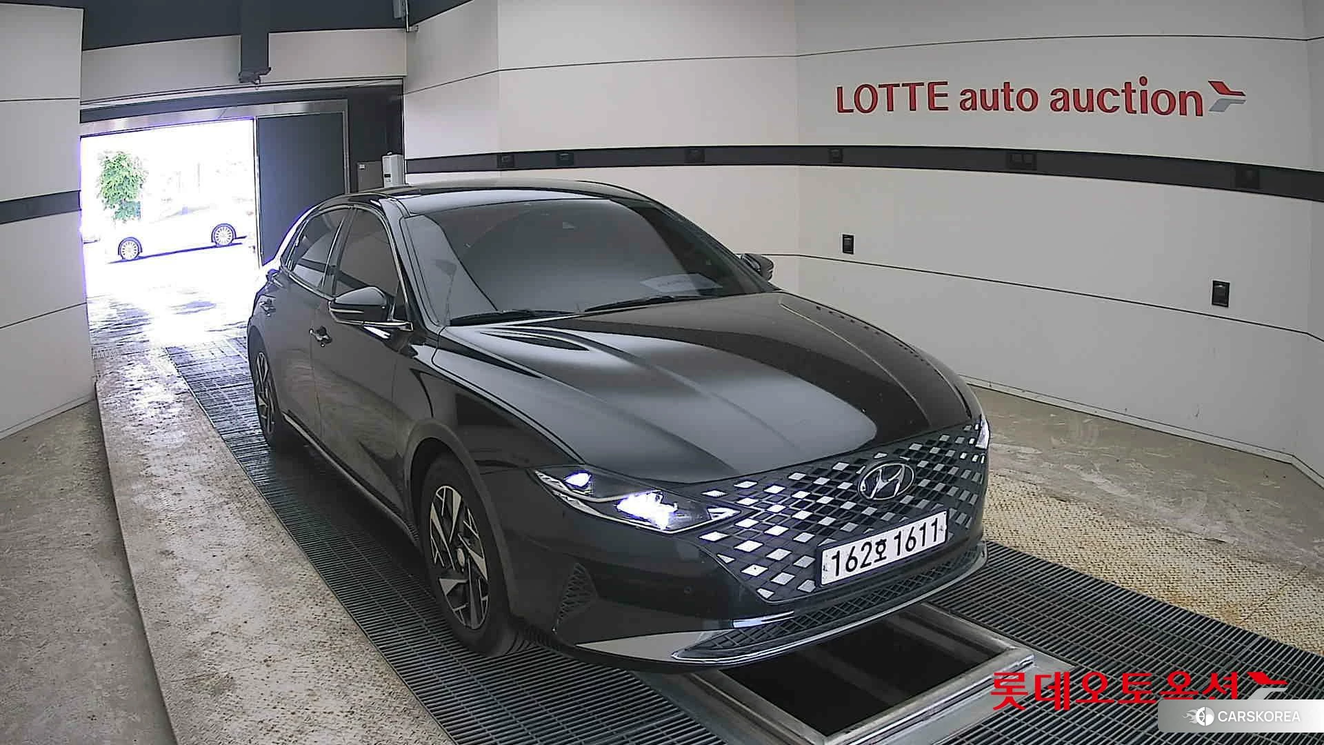 Hyundai Grandeur Hybrid 2021 Midnight Black из Кореи, фото 6