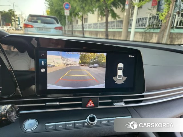 Hyundai Avante Hybrid (CN7) 2020 Белый из Кореи, фото 6
