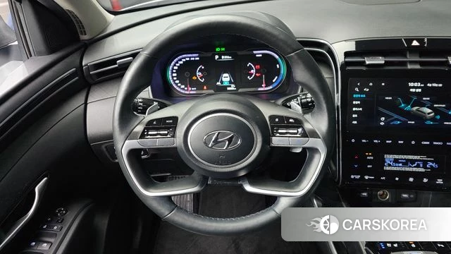 Hyundai Tucson Hybrid (NX4) 2022 Белый из Кореи, фото 6