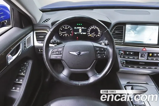 Genesis G80 2019 Синий из Кореи, фото 6