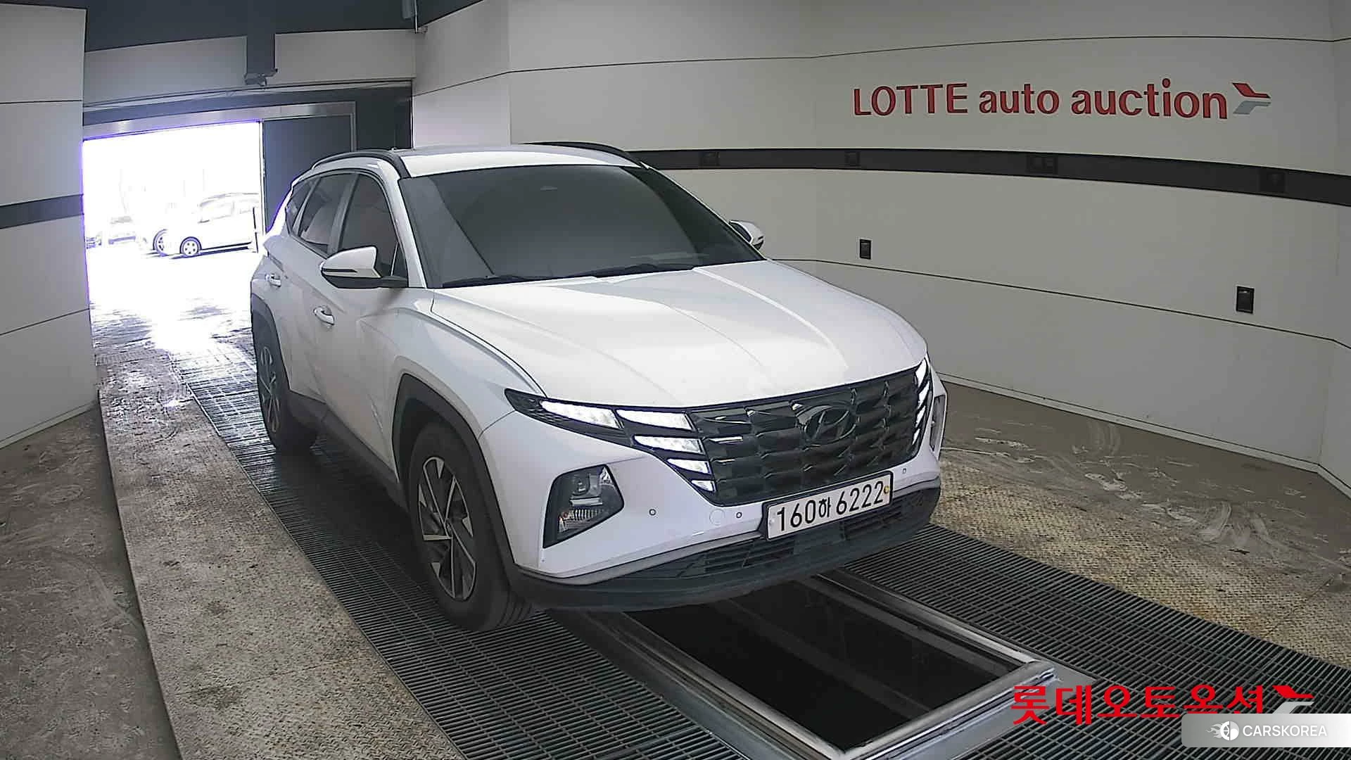 Hyundai Tucson Hybrid 2021 White Cream из Кореи, фото 6