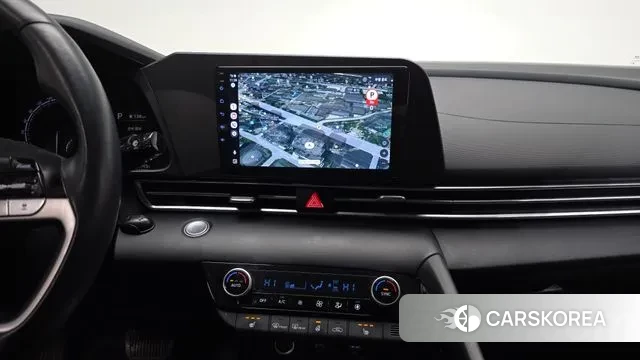 Hyundai Avante Hybrid (CN7) 2022 Белый из Кореи, фото 6