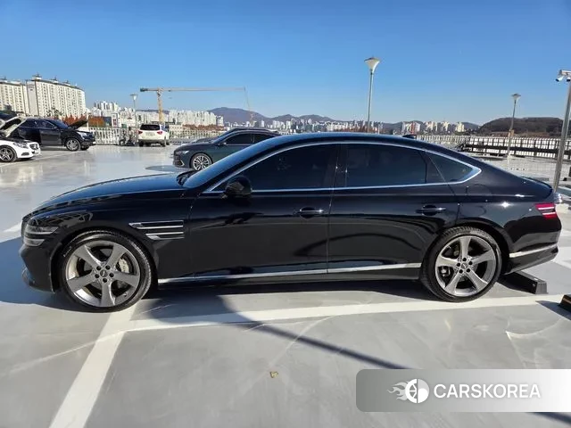 Genesis G80 (RG3) 2022 Черный из Кореи, фото 6
